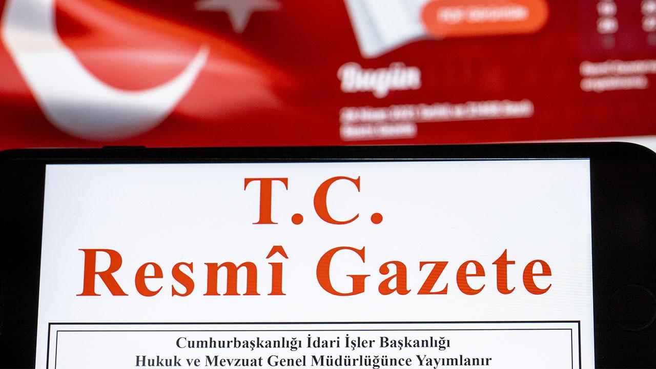 Cumhurbaşkanı kararları Resmi Gazete'de