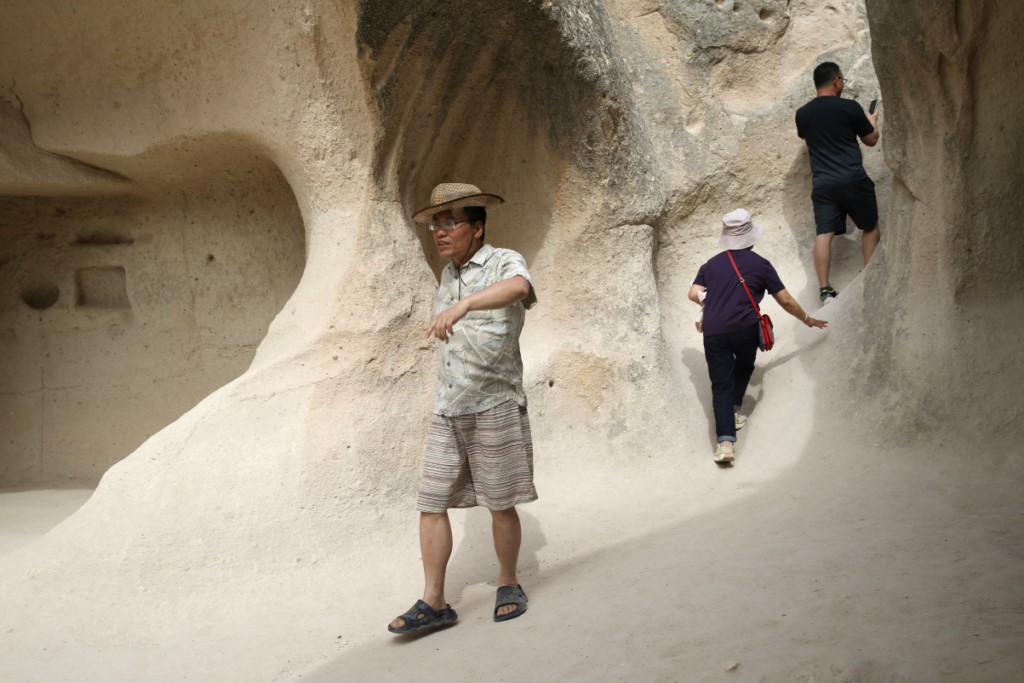 Çinli turistler yeniden Kapadokya'da