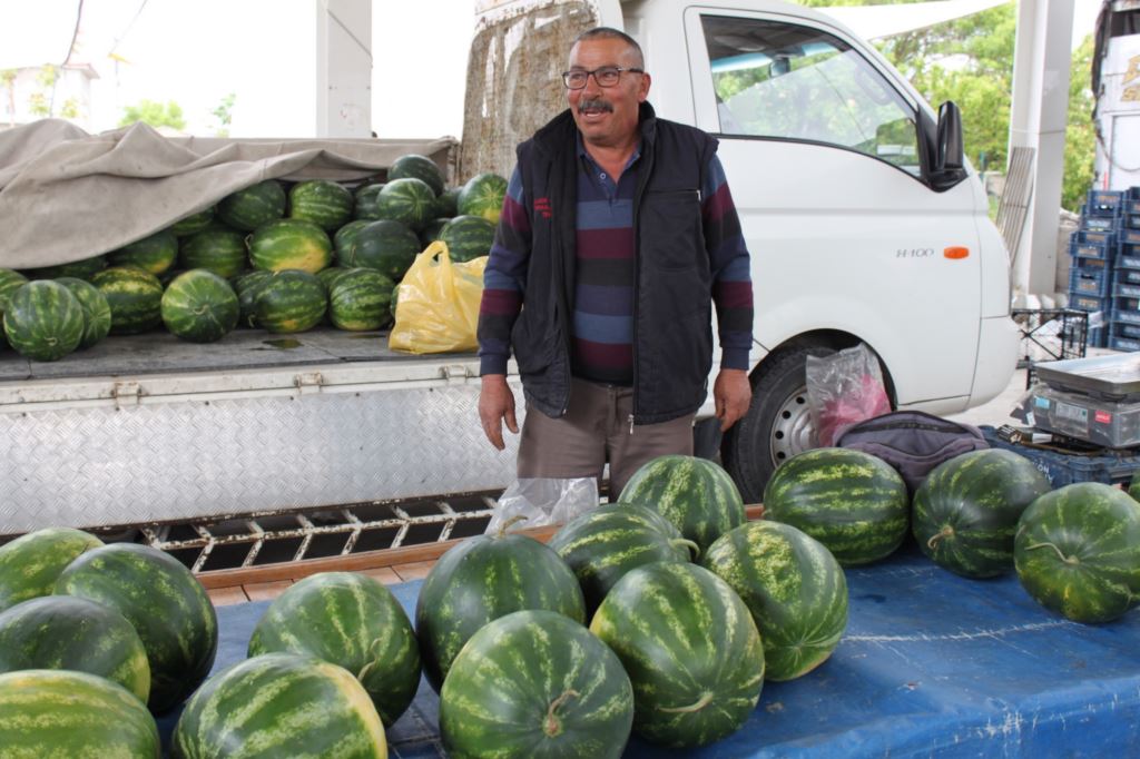 Yazın vazgeçilmez meyvesi tezgahlarda yerini aldı