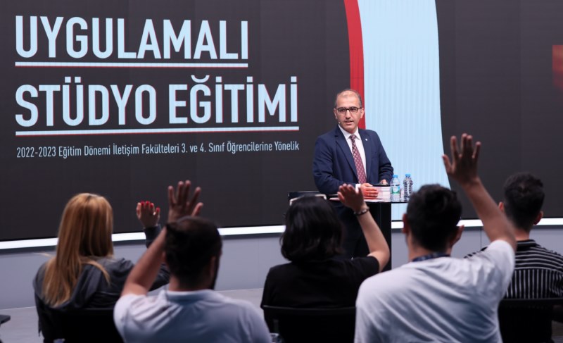 AA'dan üniversite öğrencilerine "Uygulamalı Stüdyo Eğitimi"