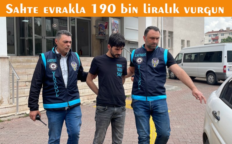 Sahte dekontla 15 kişiyi dolandırdığı iddia edilen şüpheli yakalandı