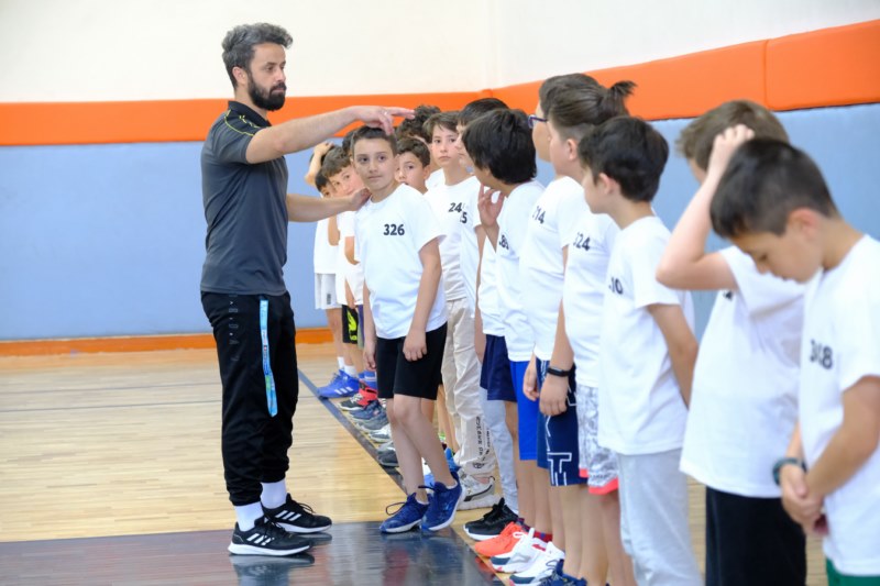 Geleceğin basketbolcuları kendini gösterdi