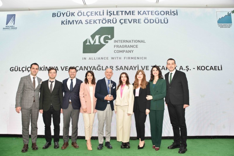 MG International Fragrance Company Çevre Ödülü Aldı!