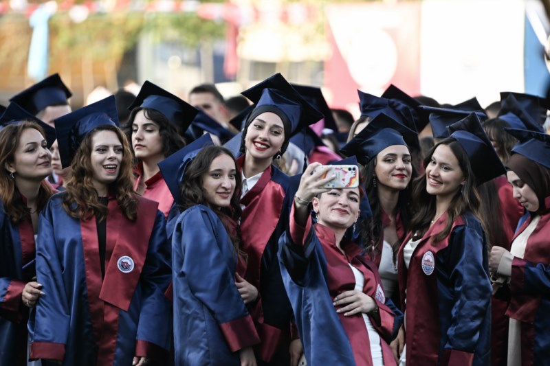 Sağlık Bilimleri Üniversitesi Gülhane Külliyesi'nde mezuniyet töreni