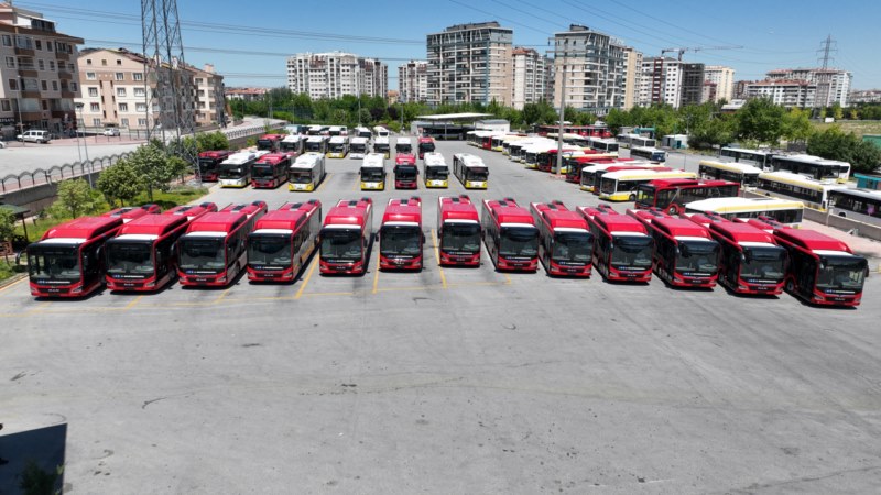 Büyükşehir ulaşıma 50 otobüs daha kazandırıyor