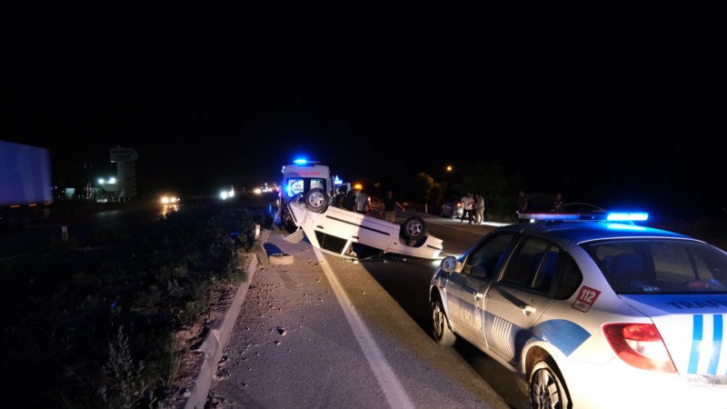 5 kişi trafik kazasında yaralandı