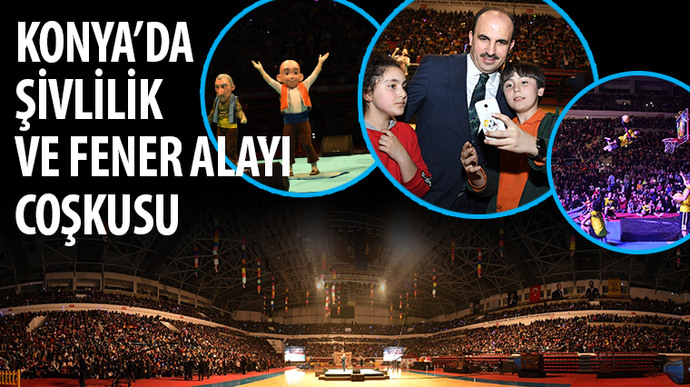 Konya’da Şivlilik ve Fener Alayı Coşkusu