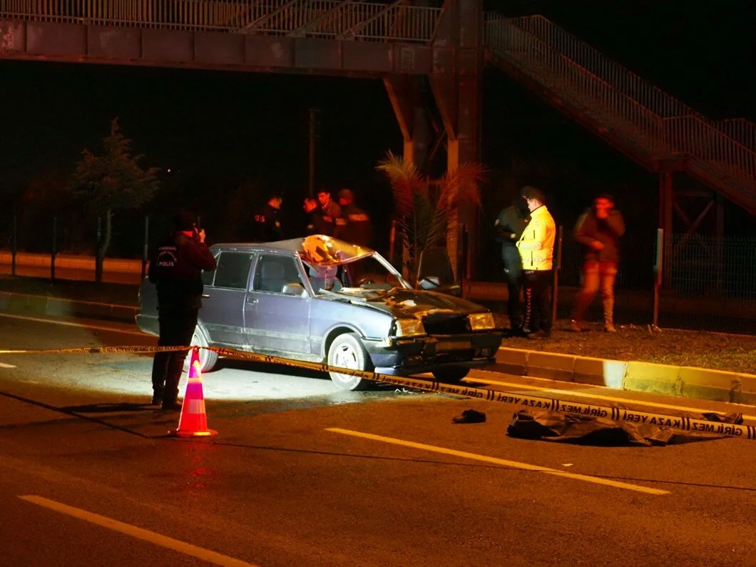 Otomobilin çarptığı yaya hayatını kaybetti