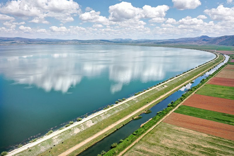 Beyşehir Gölü'nden Konya Ovası’na can suyu