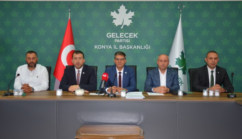 Gelecek Partisi Konya basınıyla buluştu