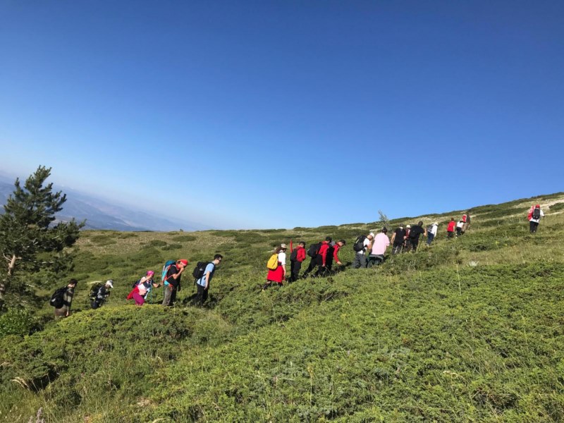 Ilgaz Dağı 15 Temmuz Şehitler ve Milli İrade Tırmanışı yapıldı