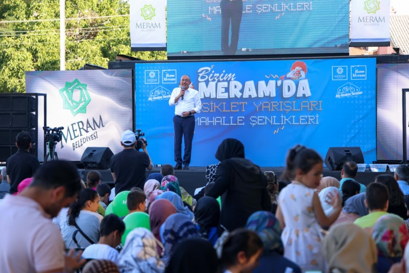 Meram’da mahalle şenlikleri tüm coşkusuyla sürüyor