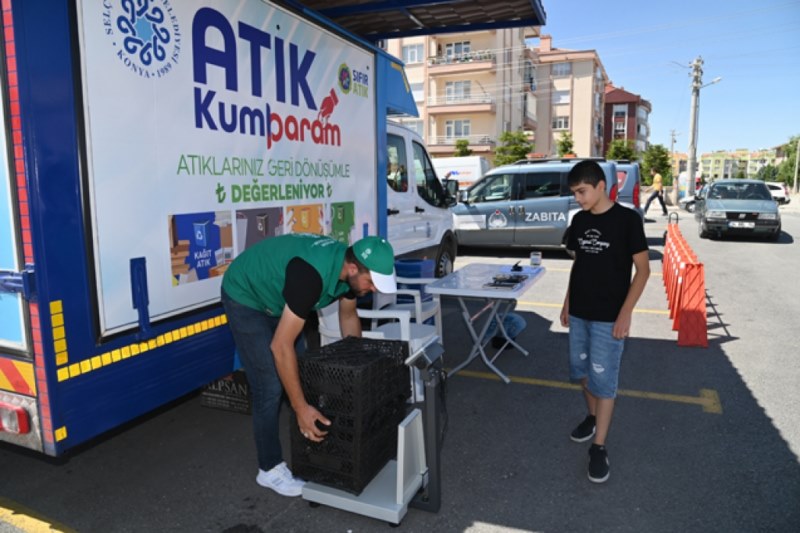 Selçuklu Belediyesi'nden yeni bir sıfır atık uygulaması