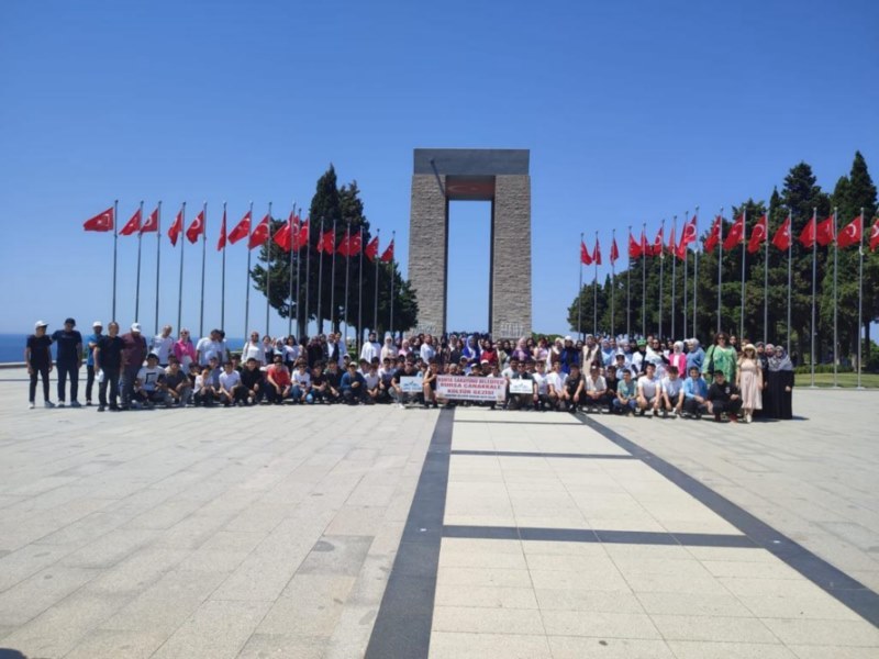 134 öğrenci Bursa ve Çanakkale'yi gezdi