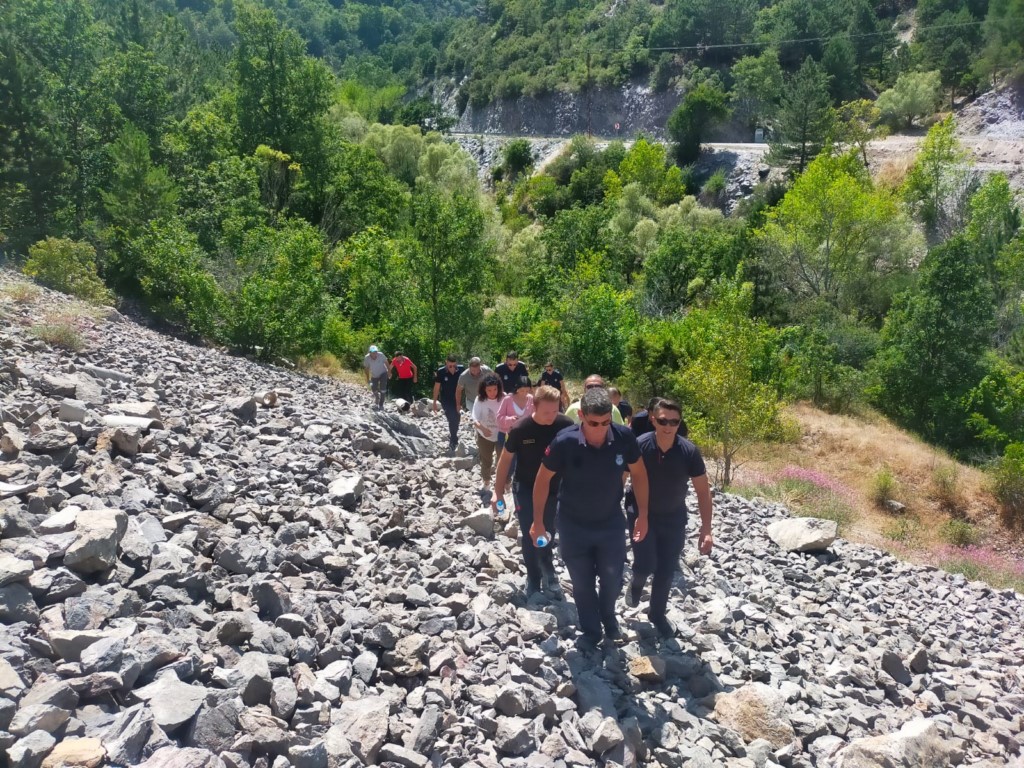 Arama kurtarma eğitimi düzenlendi