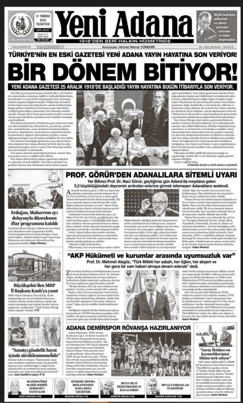 Gazeteler tek tek kapanıyor: "105 yıllık çınar yok oldu"