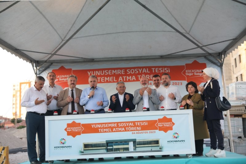 Yeni sosyal tesisin temeli atıldı