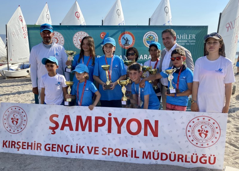 Optimist Yelken Yarışları tamamlandı