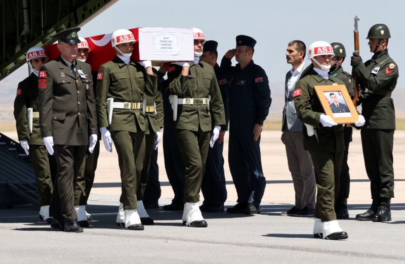 Şehit Piyade Uzman Çavuş Özkan Lale'nin cenazesi Sivas'a getirildi