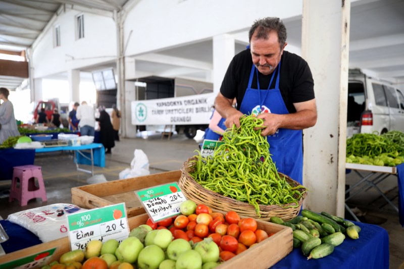 "Yüzde 100 Ekolojik Pazar" 11. kez açıldı