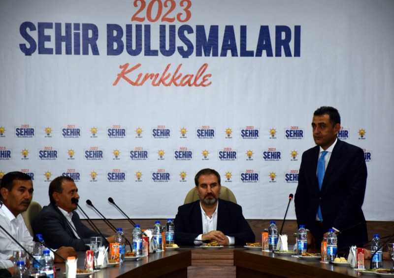 AK Parti'li Şen, Kırıkkale'de konuştu