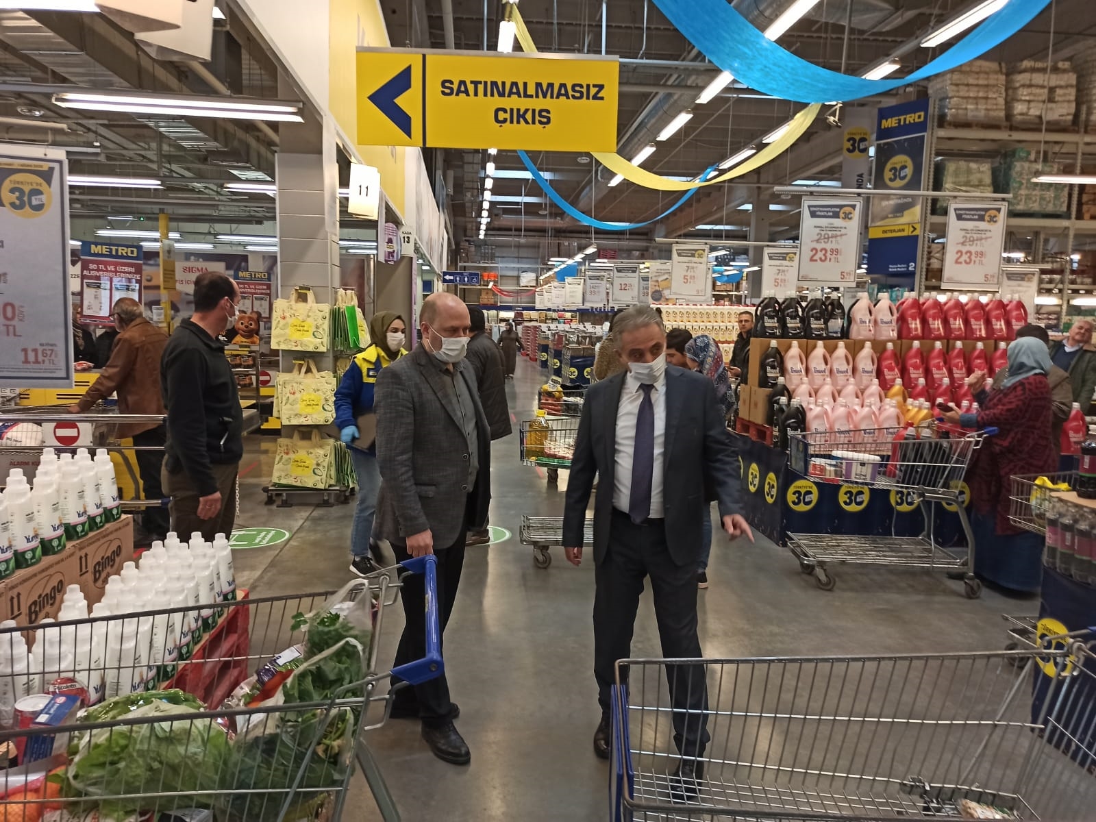 Konya Valisi Toprak, Koronavirüs Tedbirlerini Yerinde İnceledi