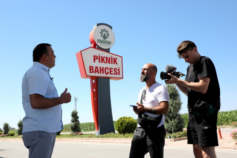 Karatay piknik bahçesi Alman televizyonunda