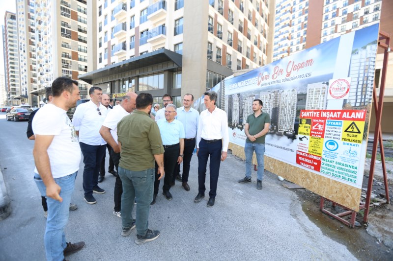 Sahabiye Kentsel Dönüşüm Projesi'nde 126 daire ve 9 iş yeri teslim edilecek