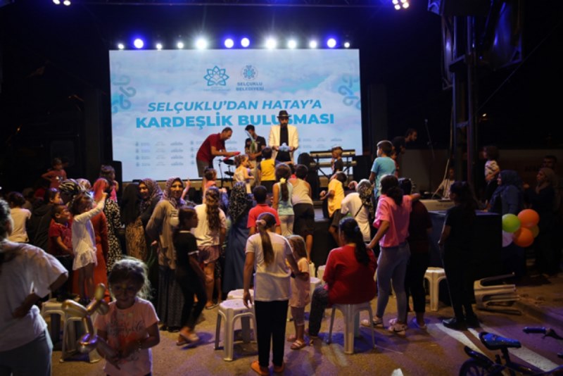 Selçuklu’dan Hatay’a kardeşlik buluşması