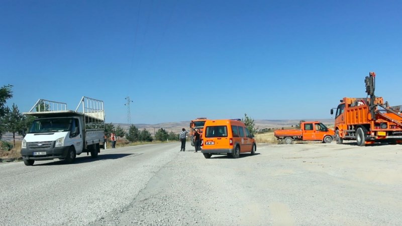 Yaşanan trafik kazaları nedeniyle yolun düzeltilmesi istendi