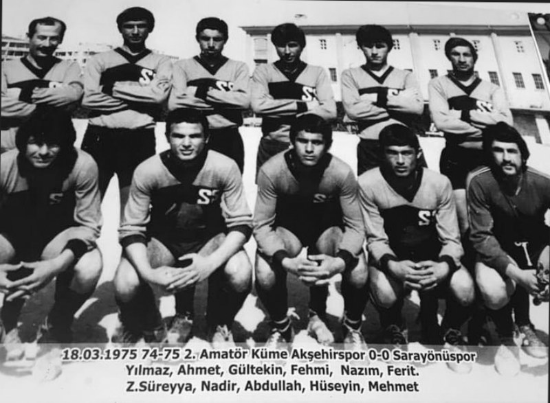 NOSTALJİ; Sarayönüspor 1974-75 Sezonu