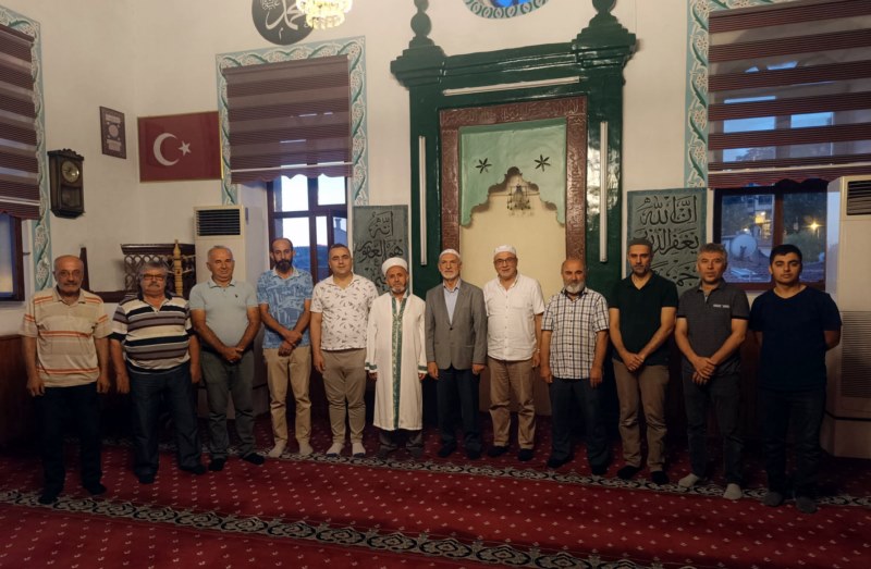 Tarihi İncili Camisinde namaz buluşması etkinliği yapıldı