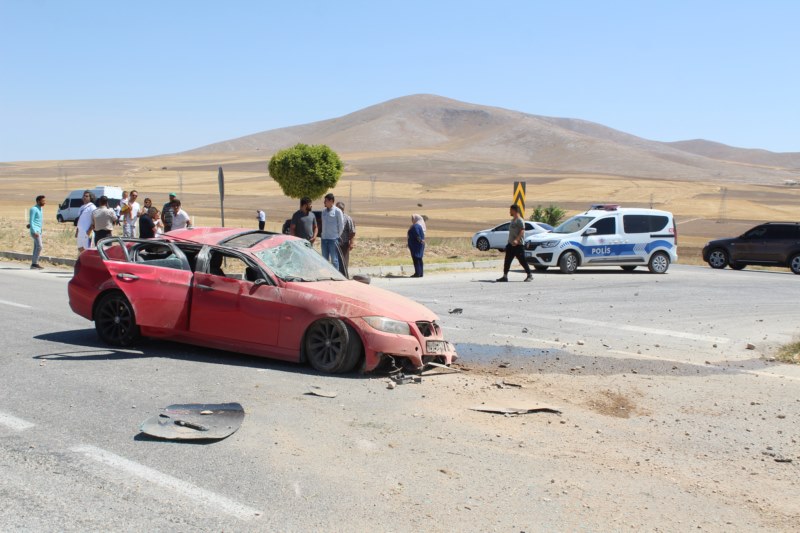 Konya'da trafik kazasında 4 kişi yaralandı