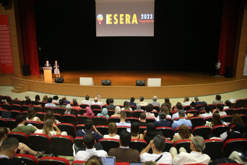 "ESERA 2023 Konferansı" farklı ülkelerden akademisyenleri bir araya getirdi