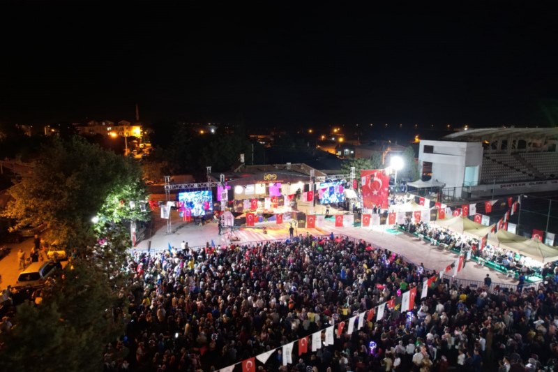 Kadınhanı Tahinli Pide Festivali yapıldı