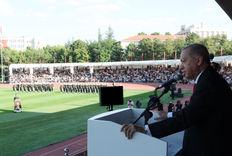 Cumhurbaşkanı Erdoğan, Kara Harp Okulu Diploma Töreni'nde konuştu