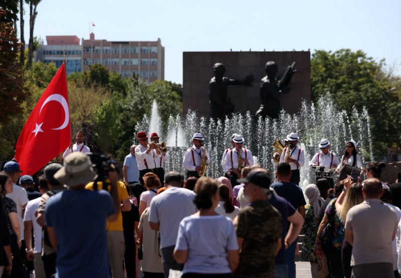 30 Ağustos Zafer Bayramı dolayısıyla bando konseri