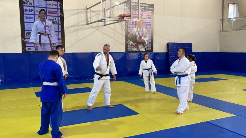 Özel Sporcular Down Judo Milli Takımı Konya'da kampa girdi