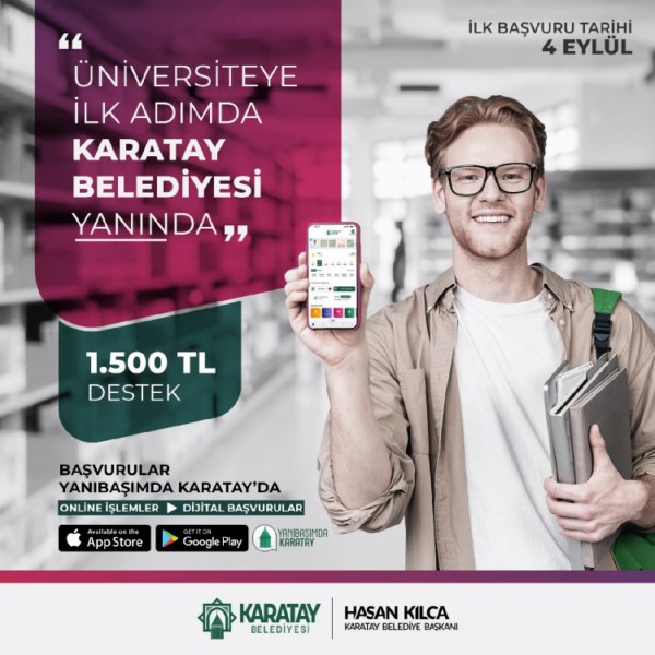 Karatay Belediyesi kişi başı 1.500 lira dağıtıyor! İşte şartlar