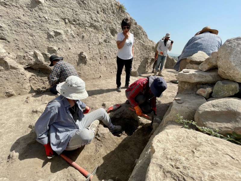 Şarhöyük'te Kurtuluş Savaşı siperlerine rastlandı