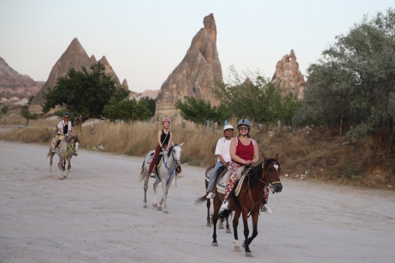 Kapadokya'yı 3 milyondan fazla turist ziyaret etti