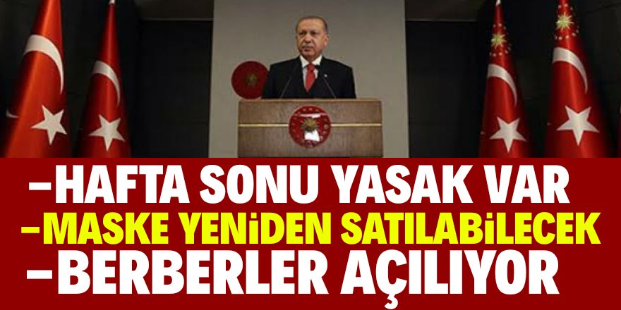 Erdoğan normalleşme süreciyle ilgili açıklama yaptı