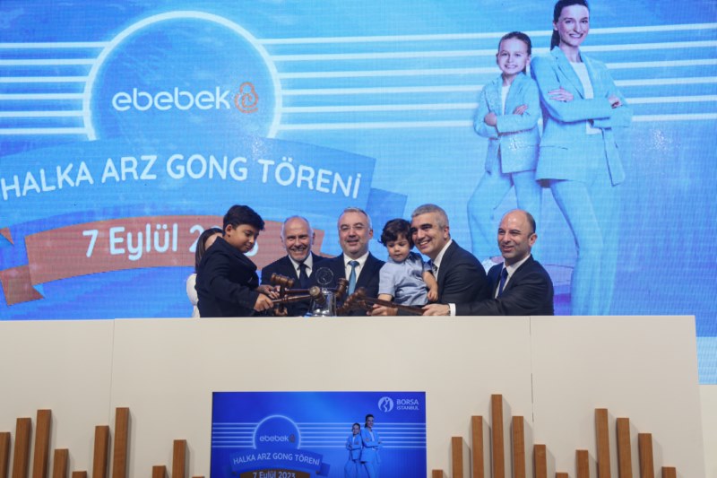 Gong 3,9 milyon talep gelen ebebek için çaldı