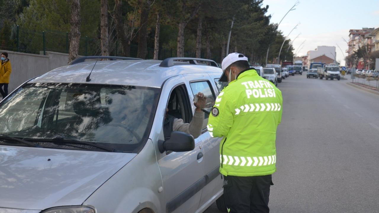 Emniyet Genel Müdürlüğünden ülke genelinde trafik denetimi