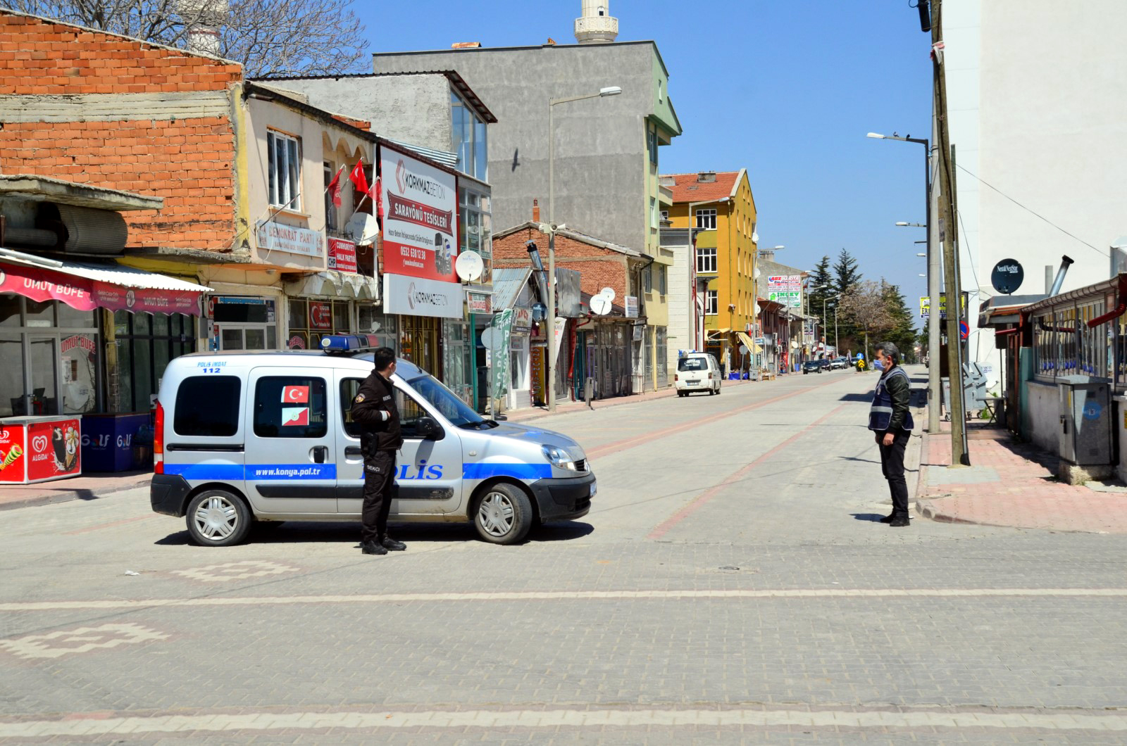 Konya'da sokağa çıkma yasağına uymayan 381 kişiye ceza