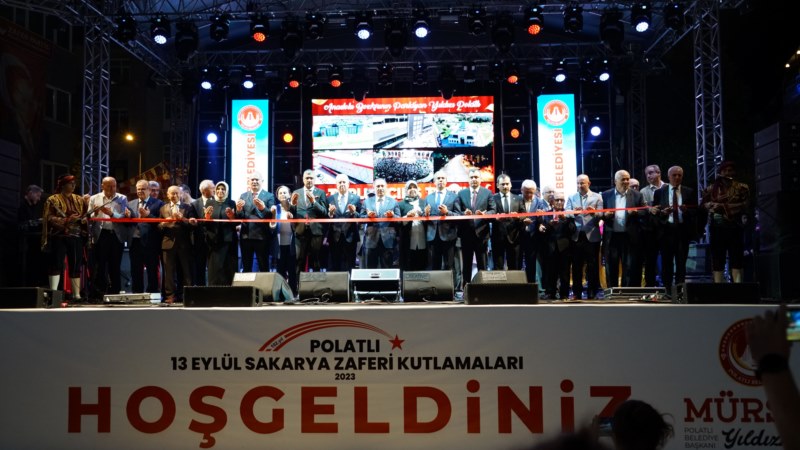 Polatlı'da toplu açılış töreni