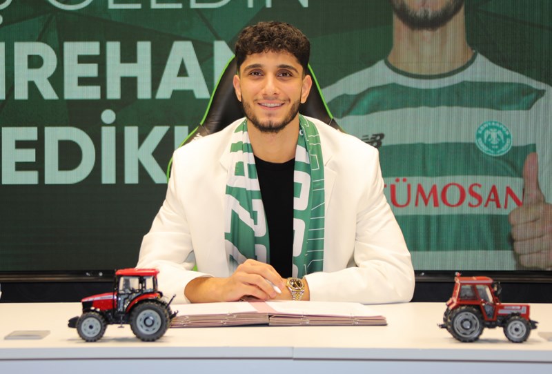 Konyaspor’da gurbetçi forvet imzayı attı