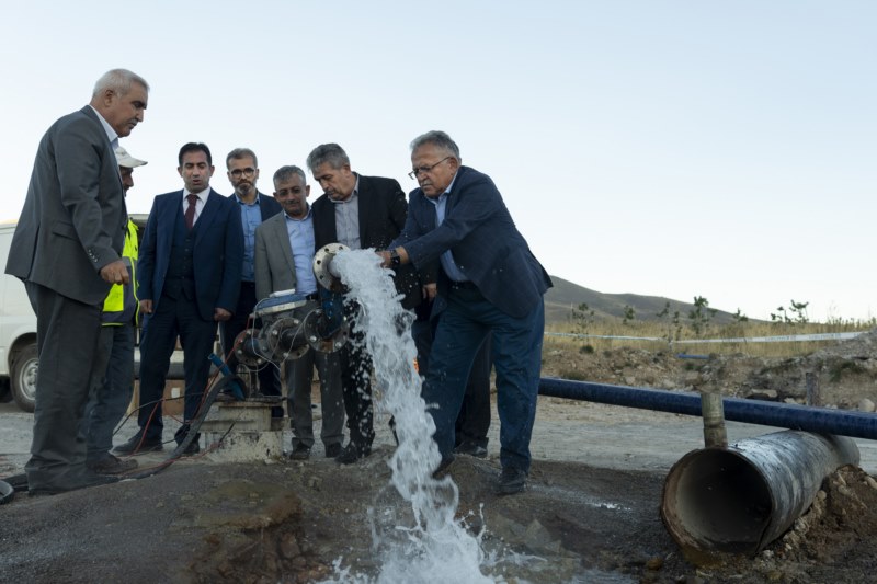 Erciyes Dağı'nda 35,9 derece termal su bulundu