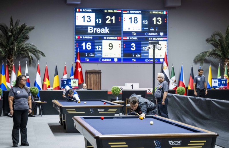 3 Bant Bilardo Gençler Dünya Şampiyonası başladı