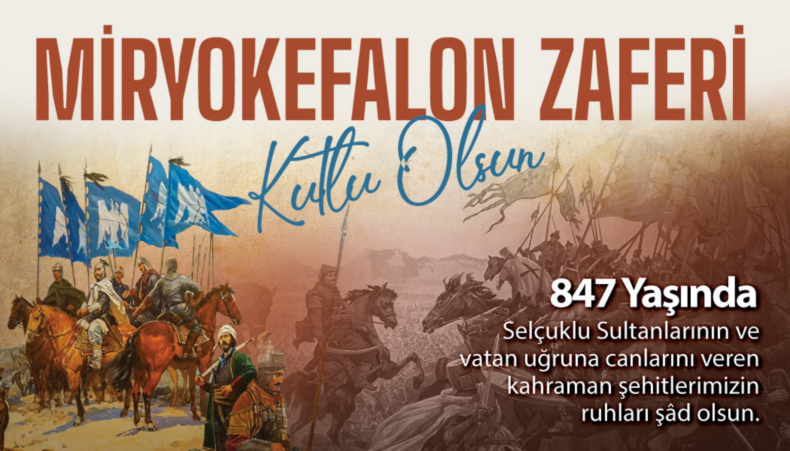 Miryokefalon Zaferi'nin 847. yılını kutlu olsun